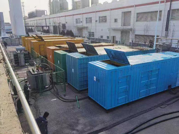 新余柴油发电机出租案例展示